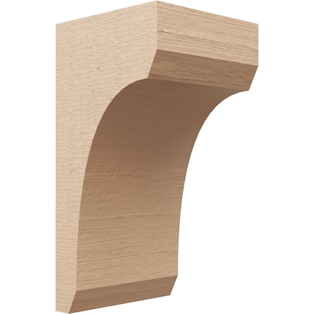 Ekena Millwork 12"W x 12"D x 24"H Wide Legacy Rough Cedar Woodgrain TimberThane Corbel, Primed Tan CORUR12X12X24LGYRCPR